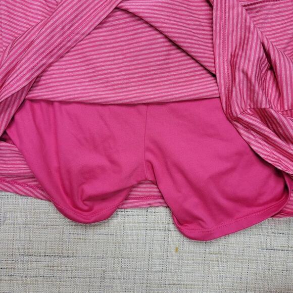Soybu Striped Ruched Athletic Tennis Skirt Small - Picture 5 of 6